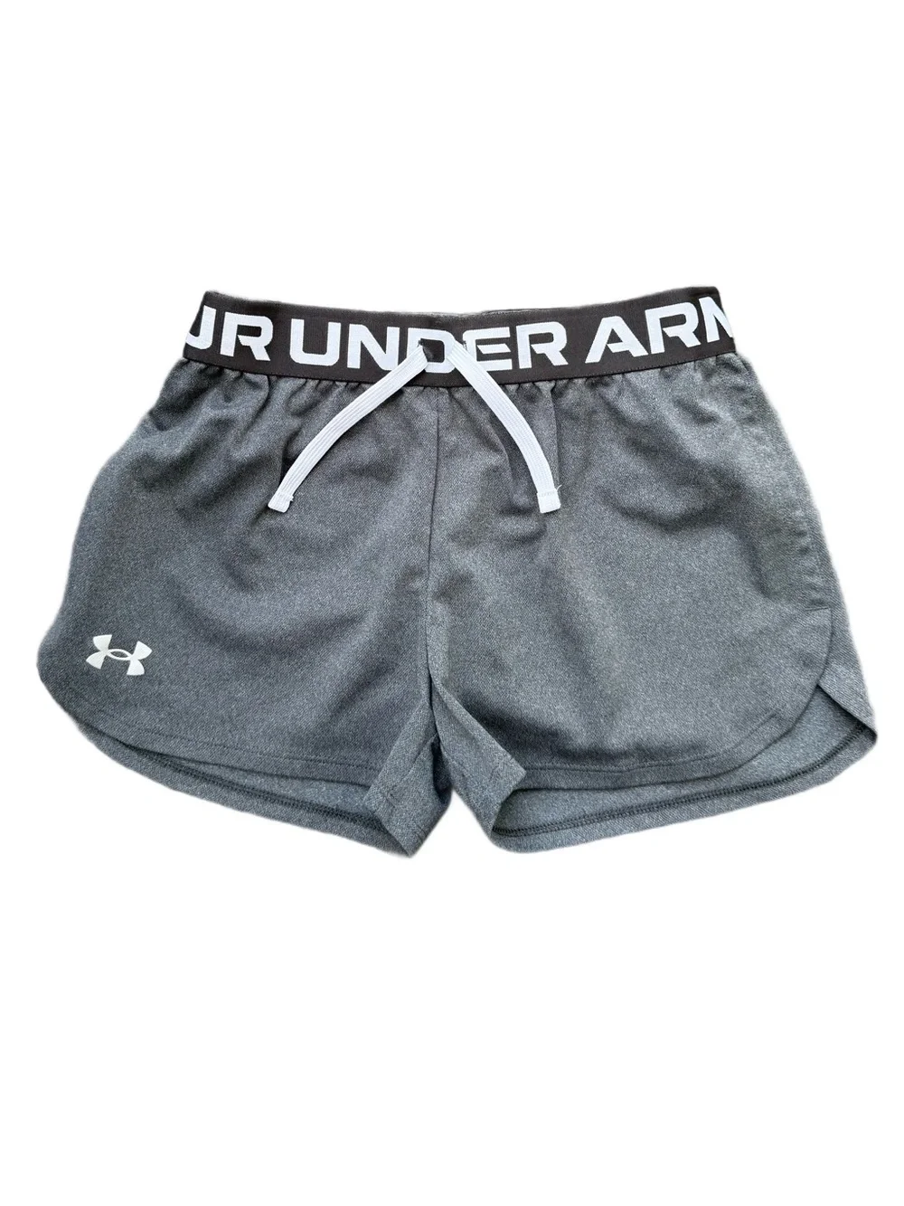 Under Armour girls Gray Performance Shorts